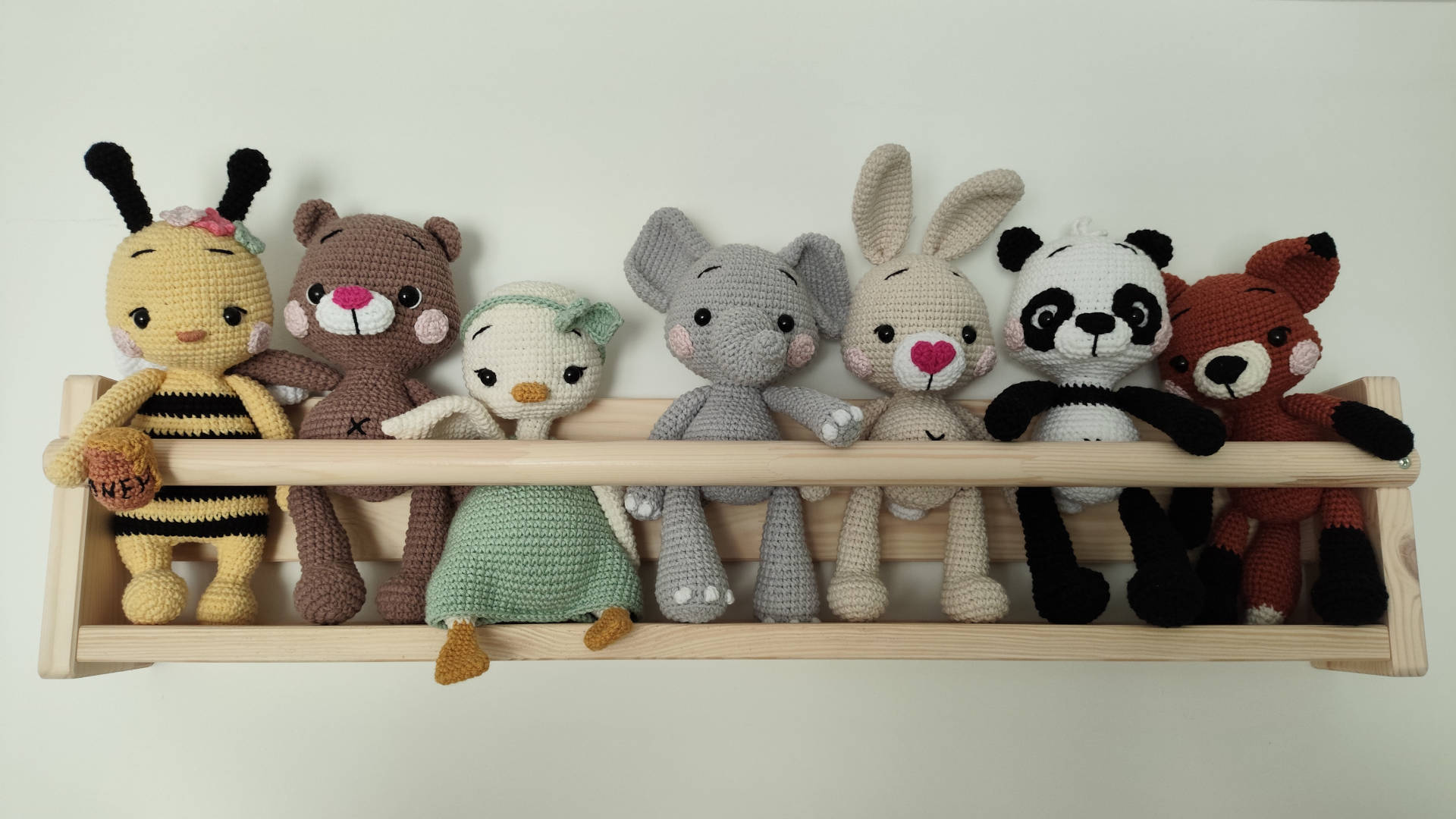 maskotki na szydelku